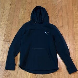 Puma Men's Black Pullover Hoodie